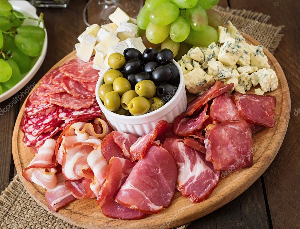 Antipasto catering platter Stock Photo by ©timolina 81113728