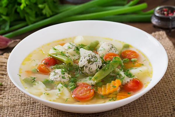Diet vegetable soup — Stock Image Diet vegetable soup Stock Picture