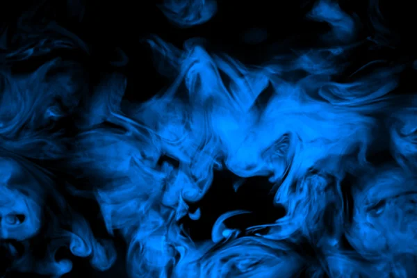 Blauer Rauchnebel — Stockfoto
