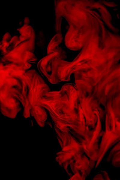 红色的烟雾 — 图库照片
