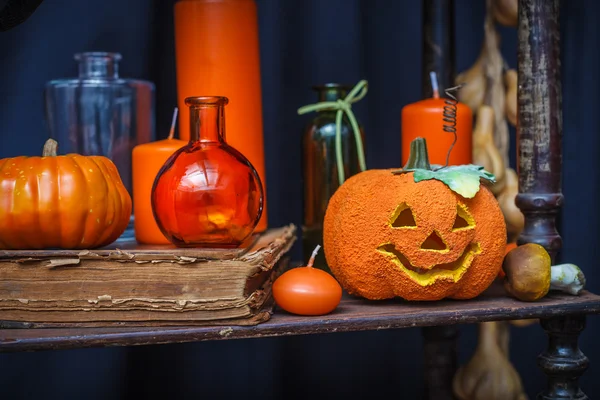 Sada objektů na oslavu Halloweenu Stock Fotografie