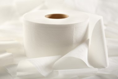 Bir beyaz tuvalet kâğıdı