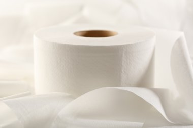 Bir beyaz tuvalet kâğıdı