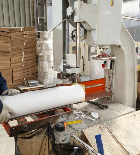 Process of various paper products manufacturing Stock Photo by ©Garsya