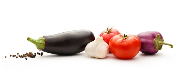 Jogo vegetal de tomates — Fotografia de Stock