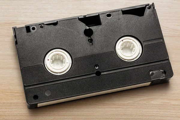 Чорний відео-касета — стокове фото