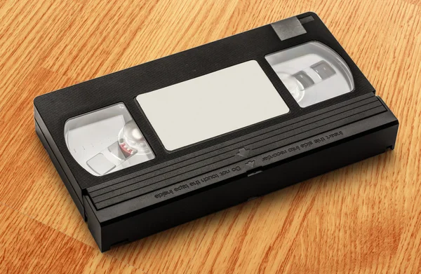 Black video cassette — Stock Photo, Image