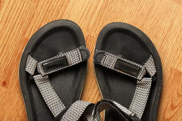 Male beach sandals — Stock Photo, Image