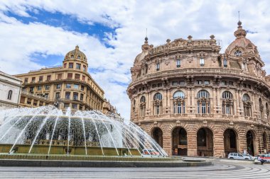 Piazza De Ferrari ana kare Cenova