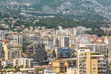 Monaco Monte Carlo Dağ Manzaralı