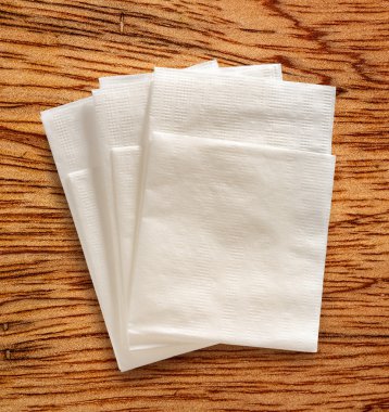 beyaz kağıt peçeteler 