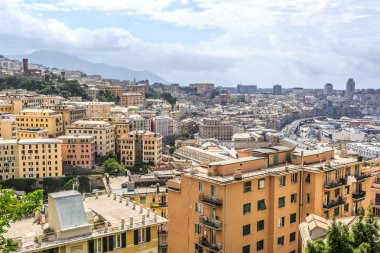 Cenova eski şehir manzaralı 