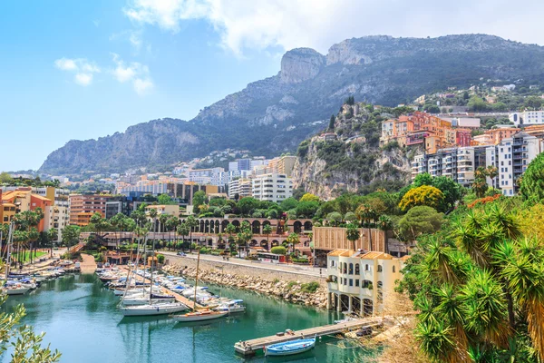 Mônaco Monte Carlo vista mar — Fotografia de Stock