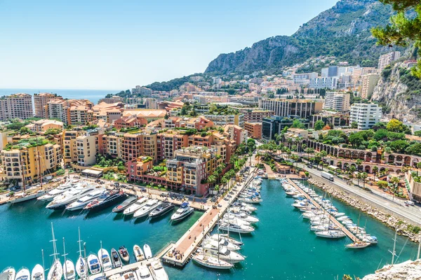 Mónaco Monte Carlo vista al mar — Foto de Stock