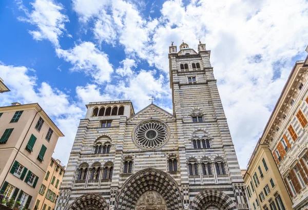 Cattedrale di San Lorenzo Cenova — Stok fotoğraf