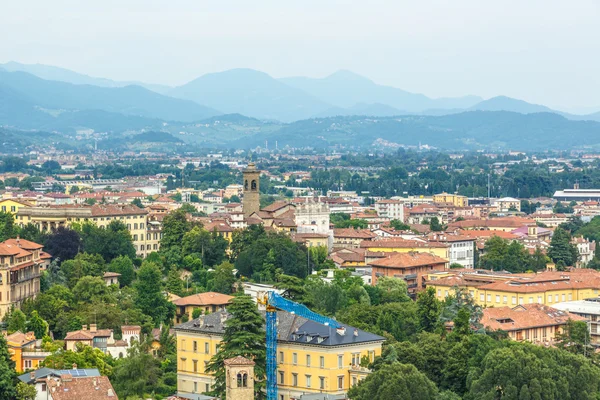 Hermosa vista de Bérgamo — Foto de Stock