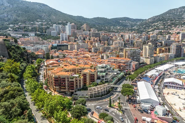 Monaco Monte Carlo вид на горы — стоковое фото