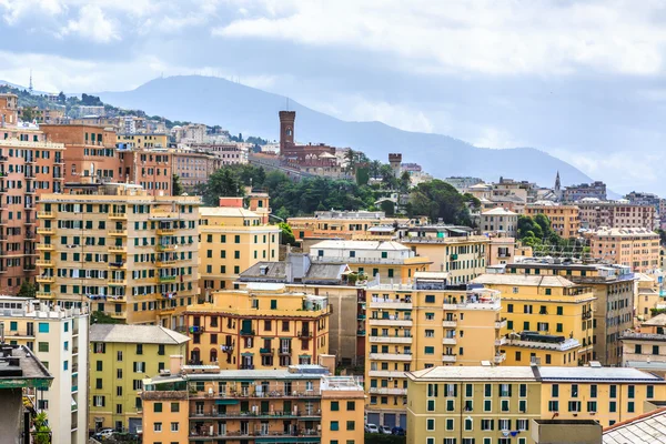 热那亚旧城市景观 — 图库照片