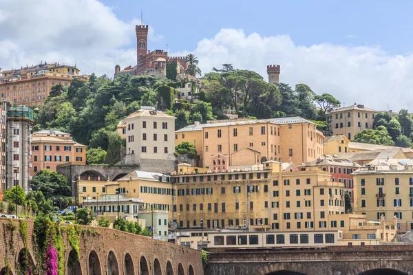 Castillo de Castello d 'Albertis en Génova — Foto de Stock