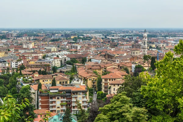 Krásný výhled město Bergamo — Stock fotografie