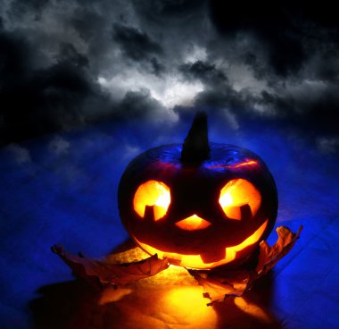 Funny halloween balkabağı