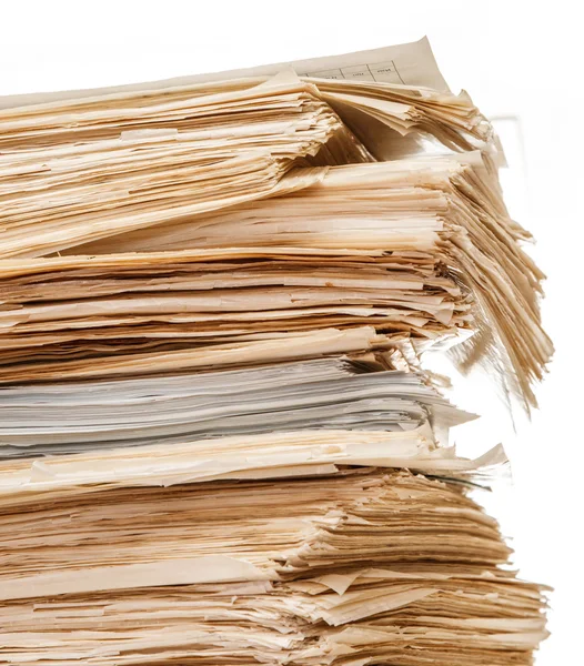 Stack of old paper — Stock Photo, Image