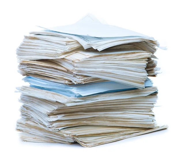 Stack of old paper — Stock Photo, Image