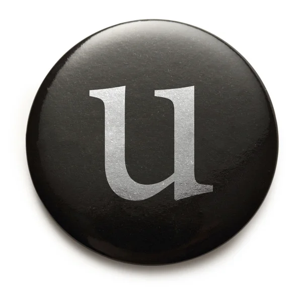 Latin letter u — Stock Photo, Image