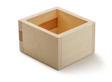 Küçük ahşap çekmece