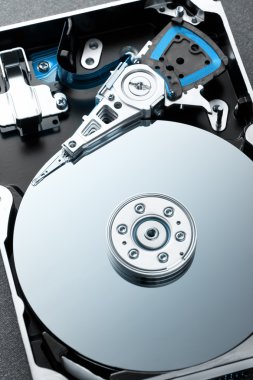 Sabit diskin iç mekanizması