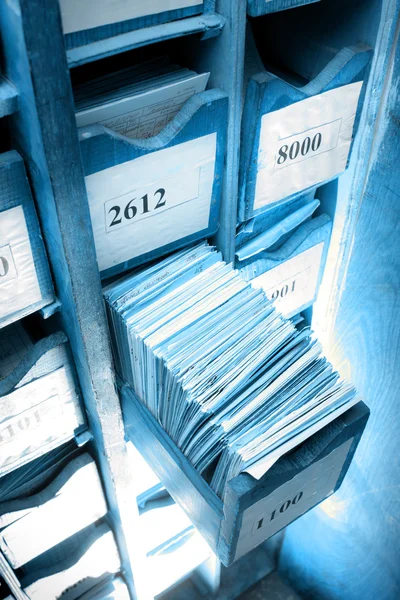 Drawer with business papers — Stock Photo, Image