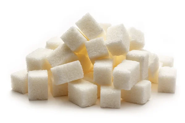 Cubes of sugar — Stock Photo, Image