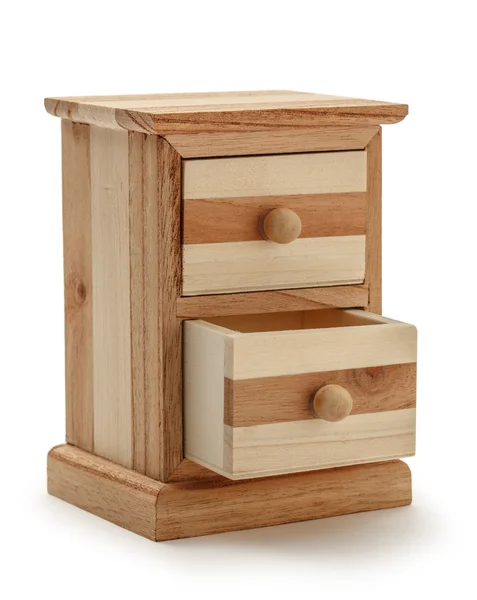 Skrzynia drewniana szuflada — Zdjęcie stockowe