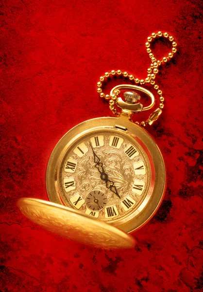 Pocket vintage watch — Stock Photo, Image