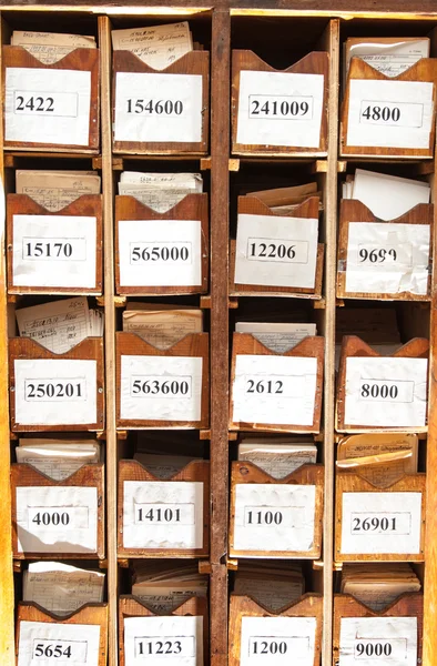 Drawer with business papers — Stock Photo, Image