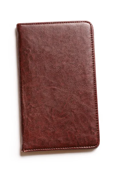 Brown leather Folder — Stock Photo, Image