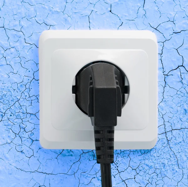 Wall plug socket — Stock Photo, Image