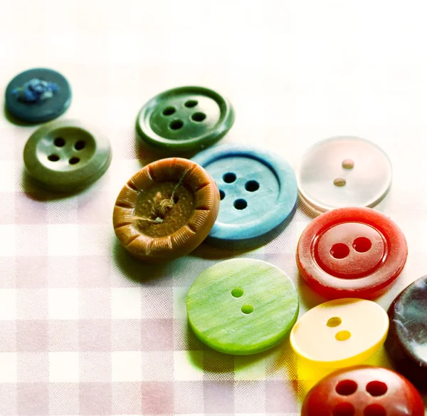 Pile of many buttons — Stock Photo, Image