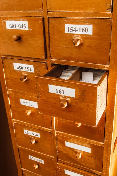 Gabinete para guardar documentos en papel — Foto de Stock