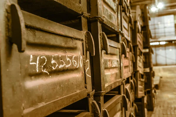 Old metal boxes — Stock Photo, Image