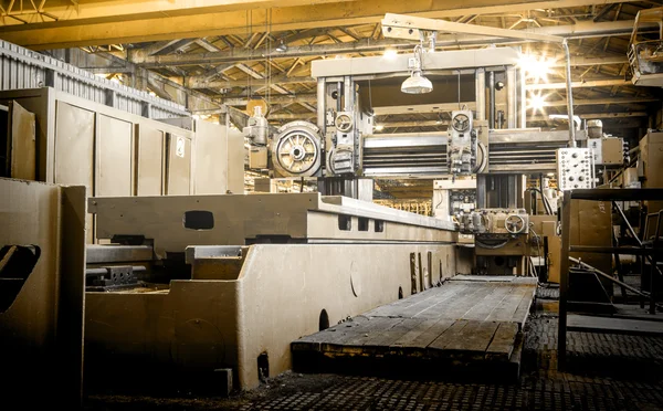 Officina meccanica di lavori metallurgici — Foto Stock