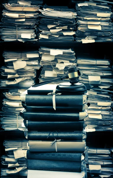 Paper documents  in archive — Stock Photo, Image