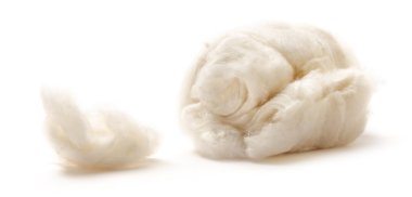 Cotton wool closeup clipart