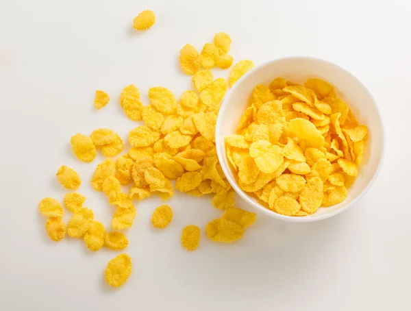 Flocos de milho amarelo — Fotografia de Stock