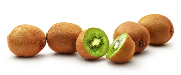 Kiwi whole and cut — Stock Photo, Image