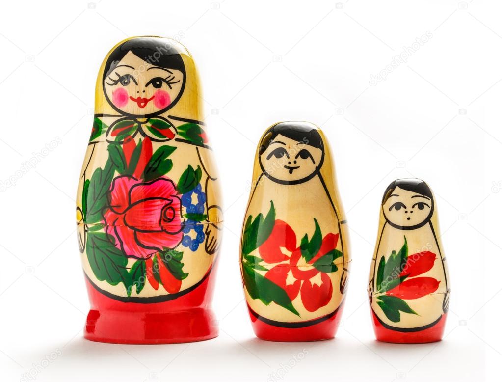 Russian dolls matreshka