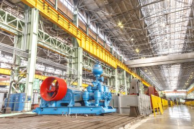 makinenin olduğu dükkanın Metalurji eserler