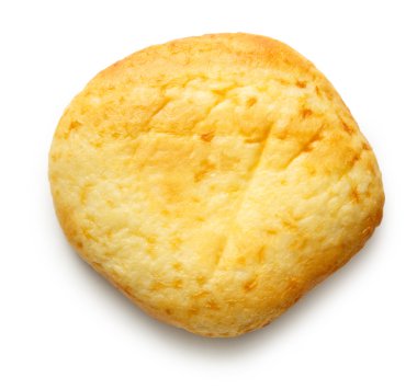 Yuvarlak ekşi krema tatlı çörek