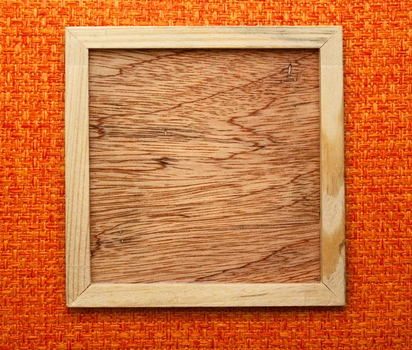 Blank new square wooden — Stock Photo, Image