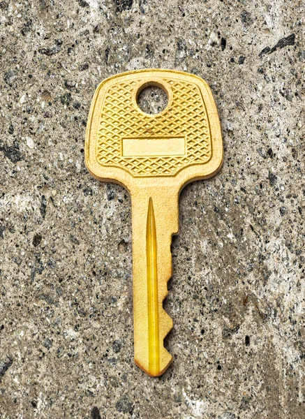 Old steel key — Stock Photo, Image